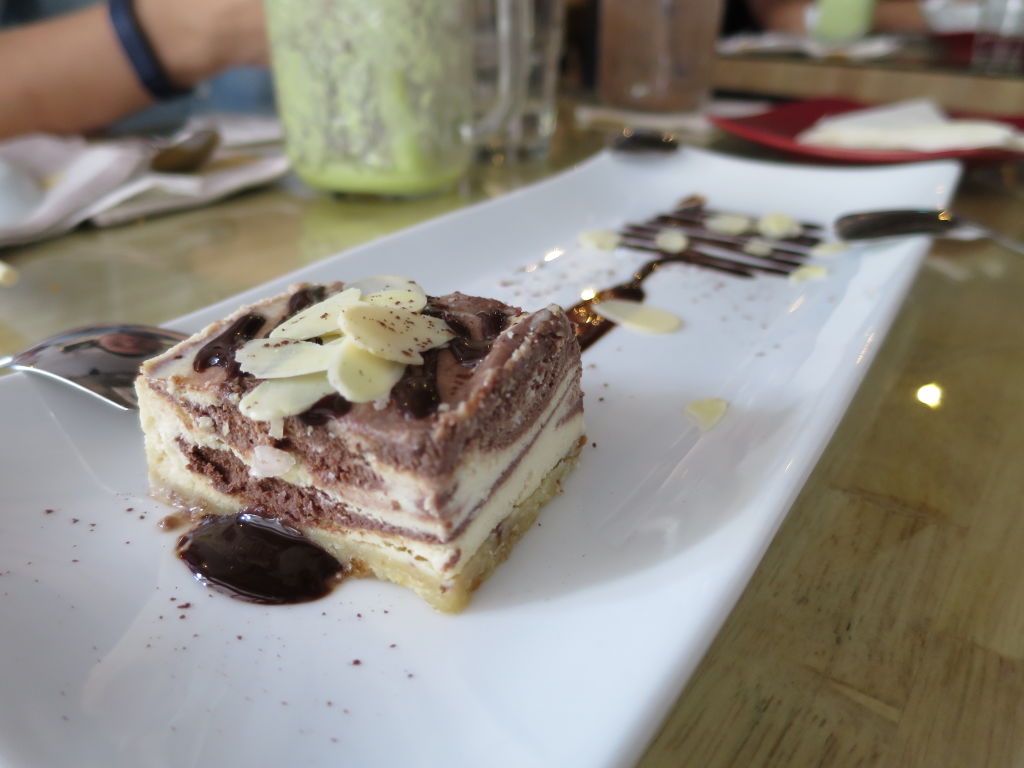 Raw Marble Cheese Cake ($9.90) - Pricey for its size but taste and texture is like real cheese cake! Great for the lactose intolerant