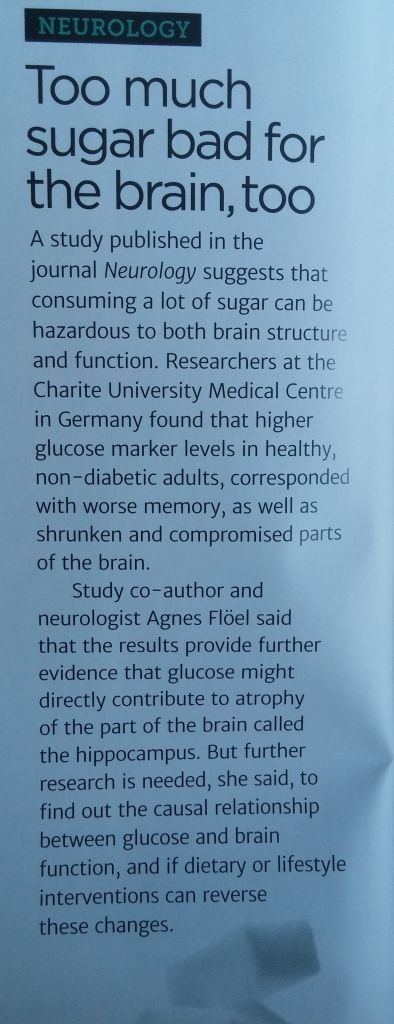 Source: Lifewise (Sep-Oct 2014) magazine by Singapore Singapore National Healthcare Group.