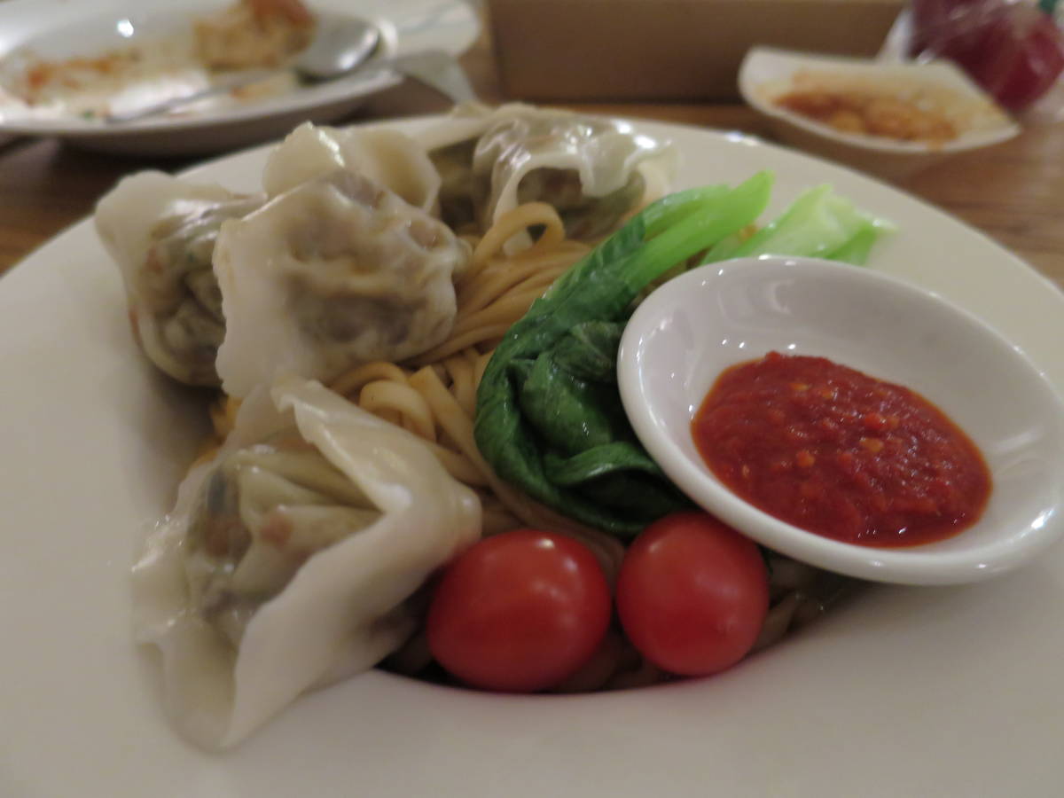Dry Dumpling Noodles ($8.80) @ Real Food